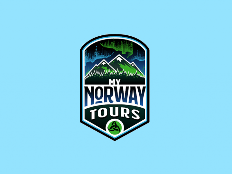 My Norway Tours logo branding