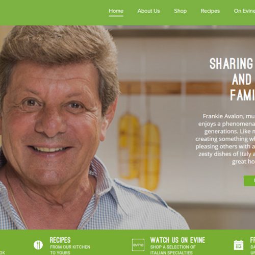 Frankie Avalon Foods, LLC website